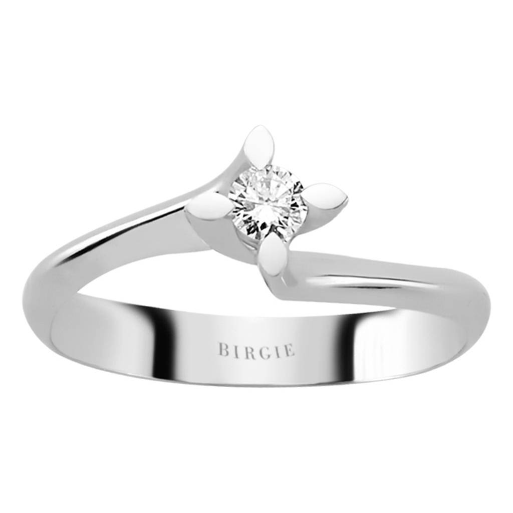 0.14 carat solitaire diamond ring