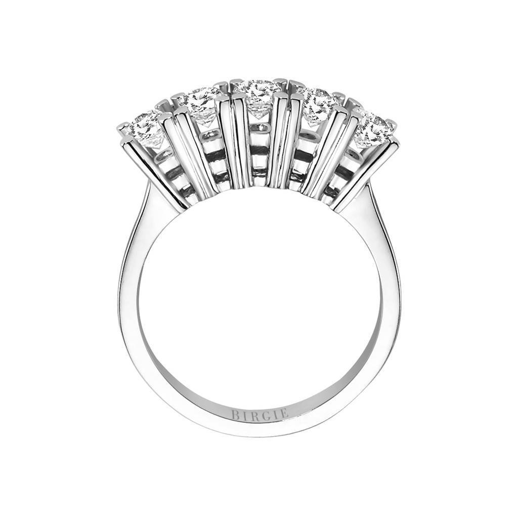 1.15 Carat Diamond 5 Stone Engagement Ring