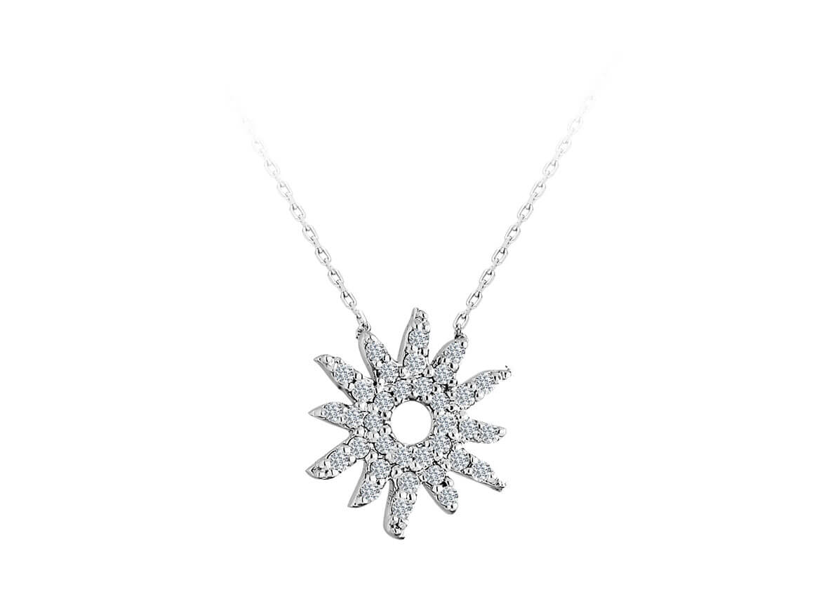 Collier Soleil Diamant