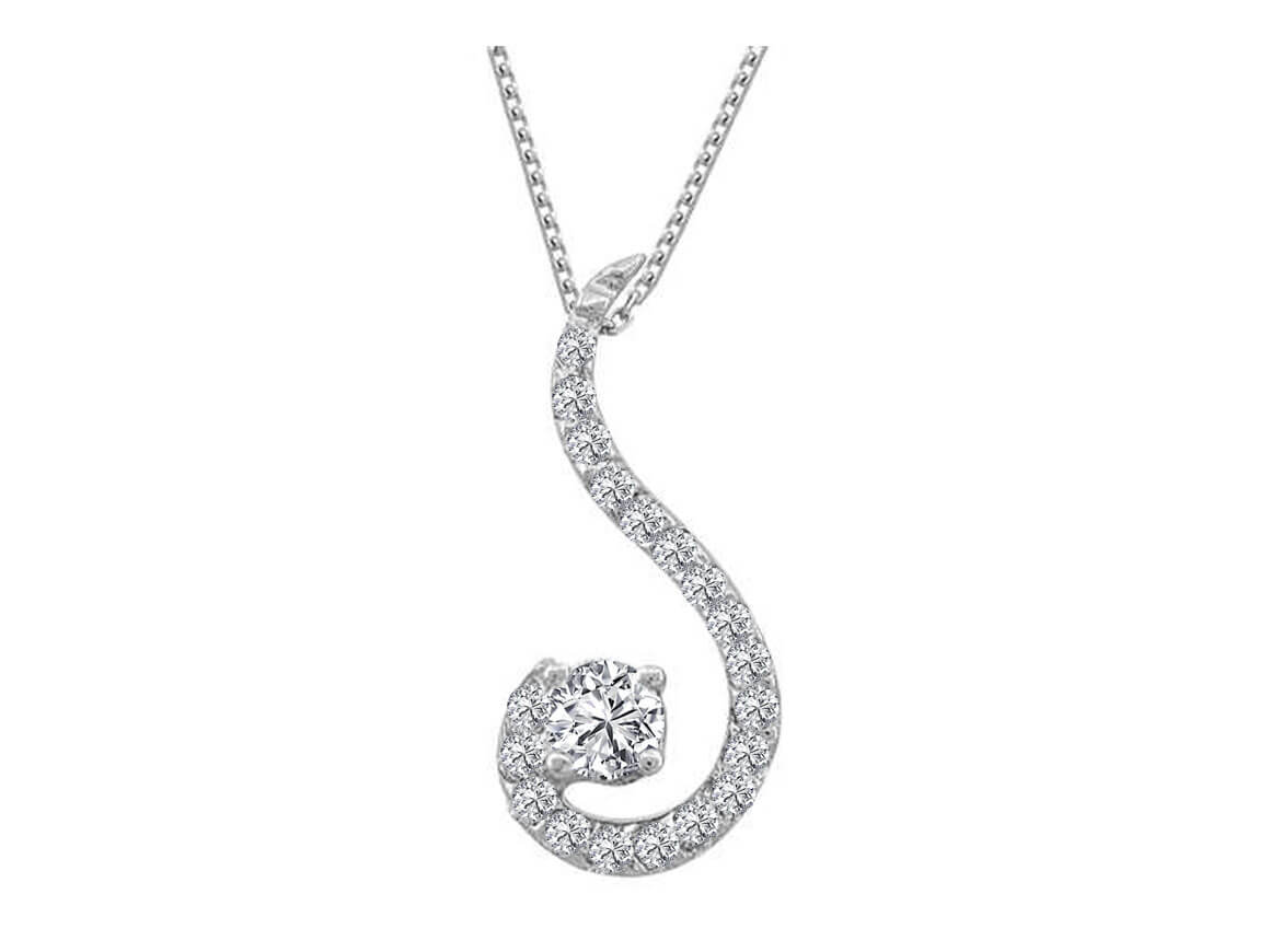 Collier chemin de lumière diamant