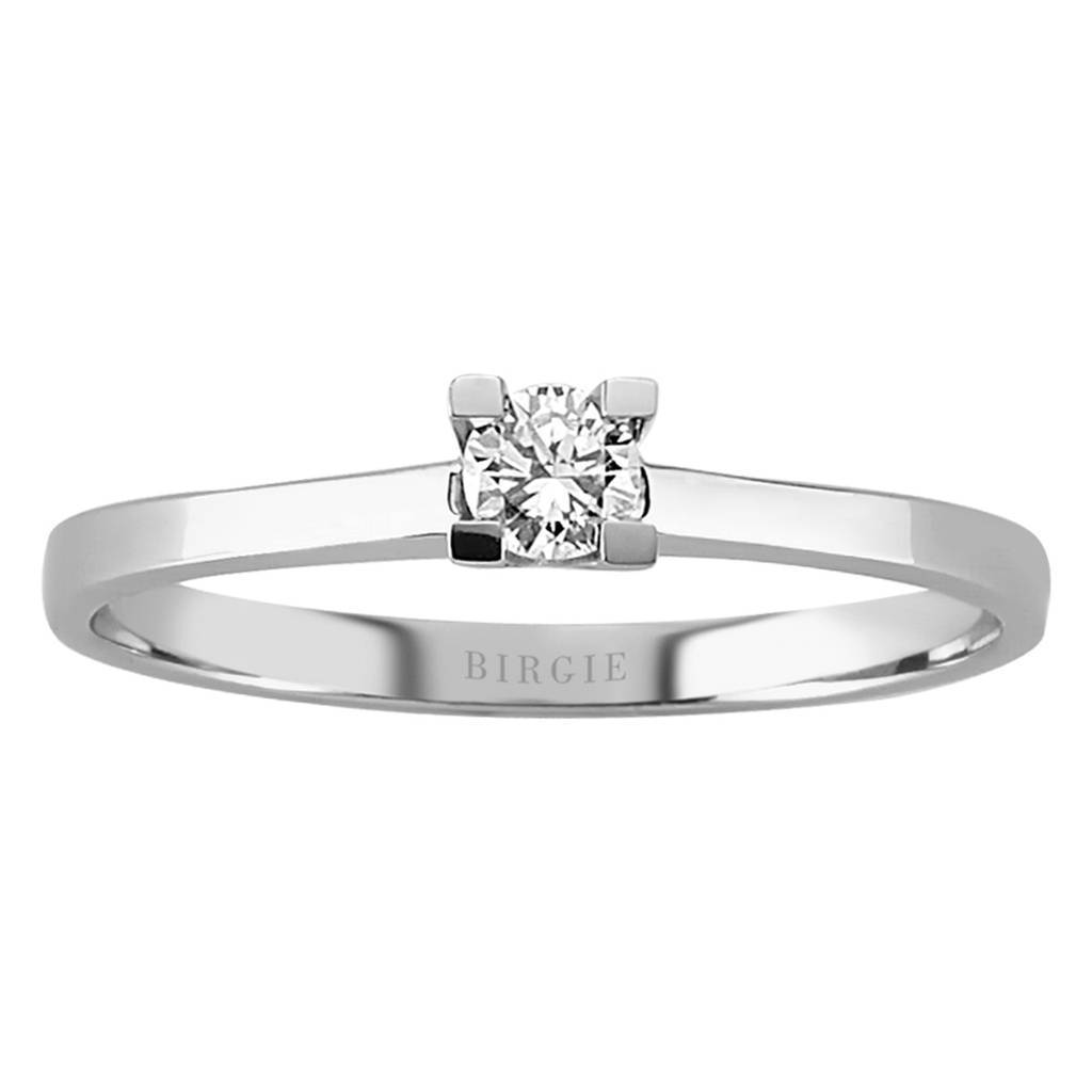 0.15 carat solitaire diamond ring