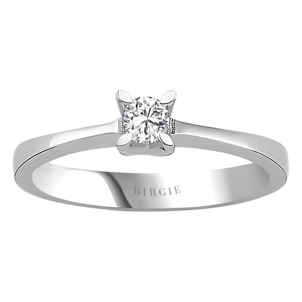 0.15 carat solitaire diamond ring
