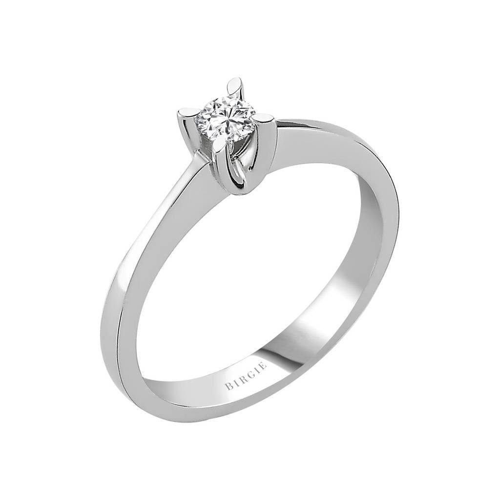 0.15 carat solitaire diamond ring