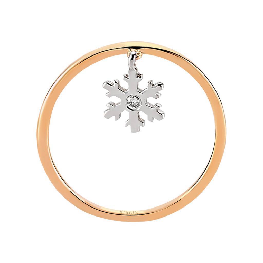 Diamond Snowflake Ring