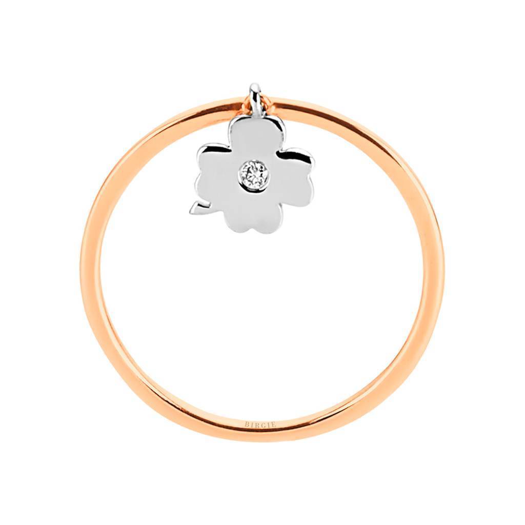 Bague Trèfle Diamant