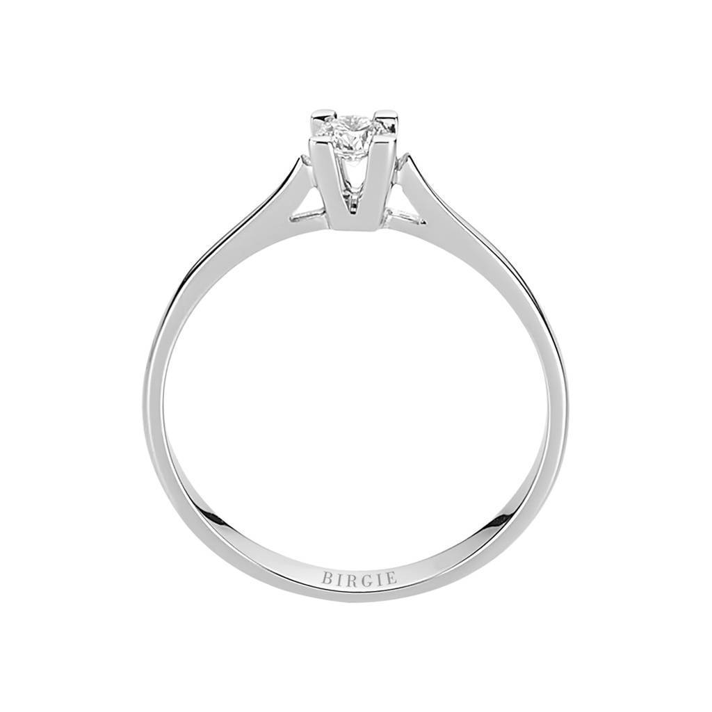 0.14 carat solitaire diamond ring