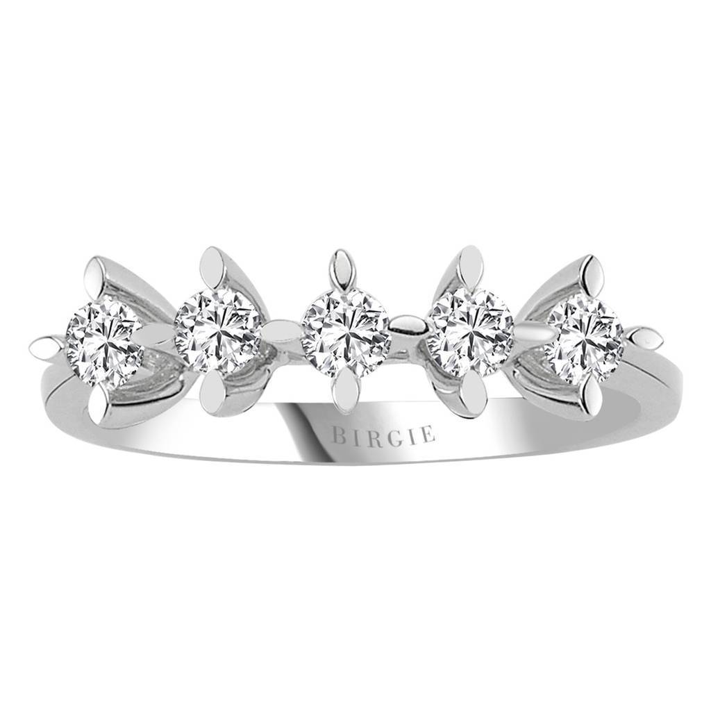 0.40 Carat Diamond 5 Stone Engagement Ring