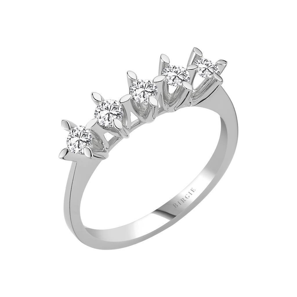 0.40 Carat Diamond 5 Stone Engagement Ring