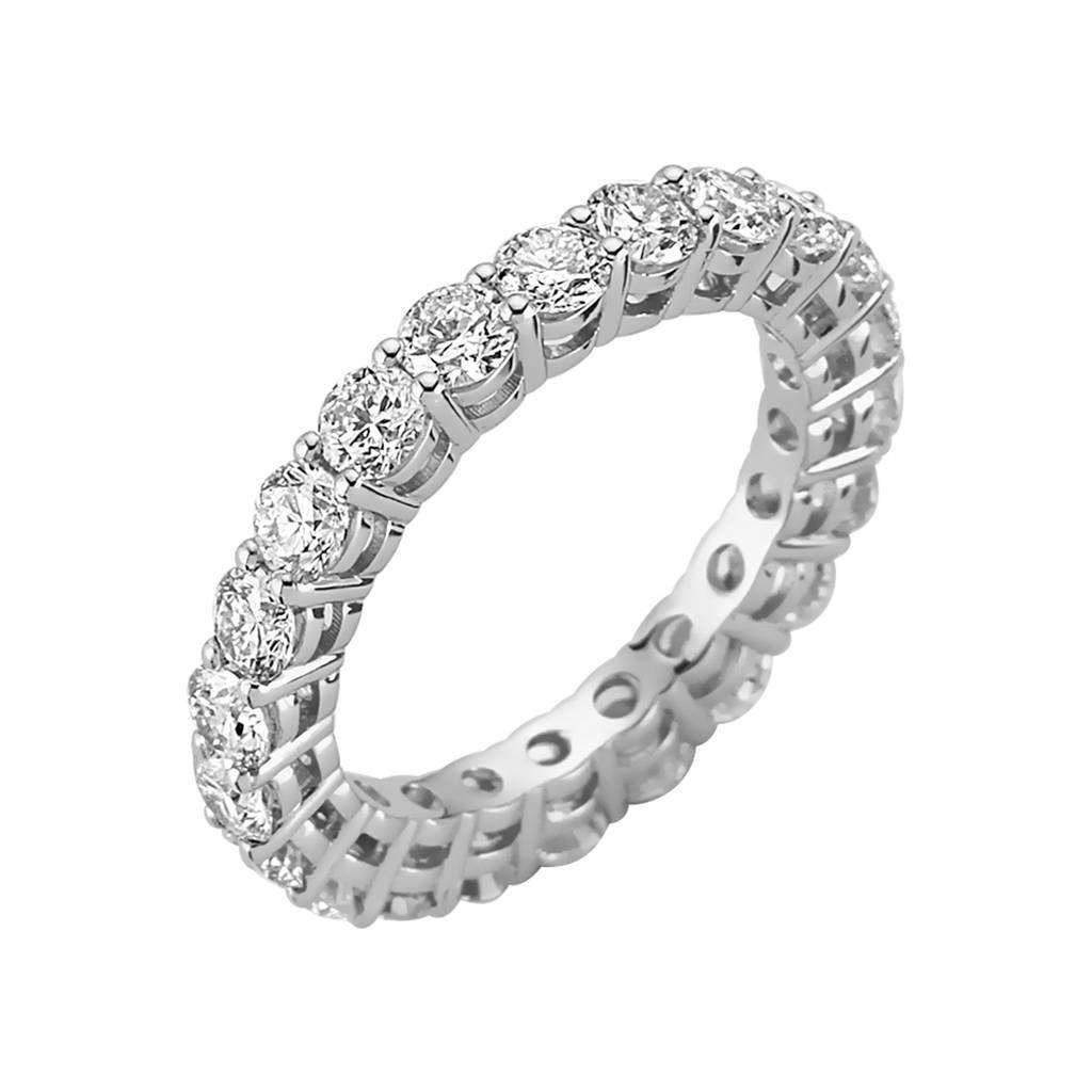 2.43 Carat Diamond Eternity Wedding Ring