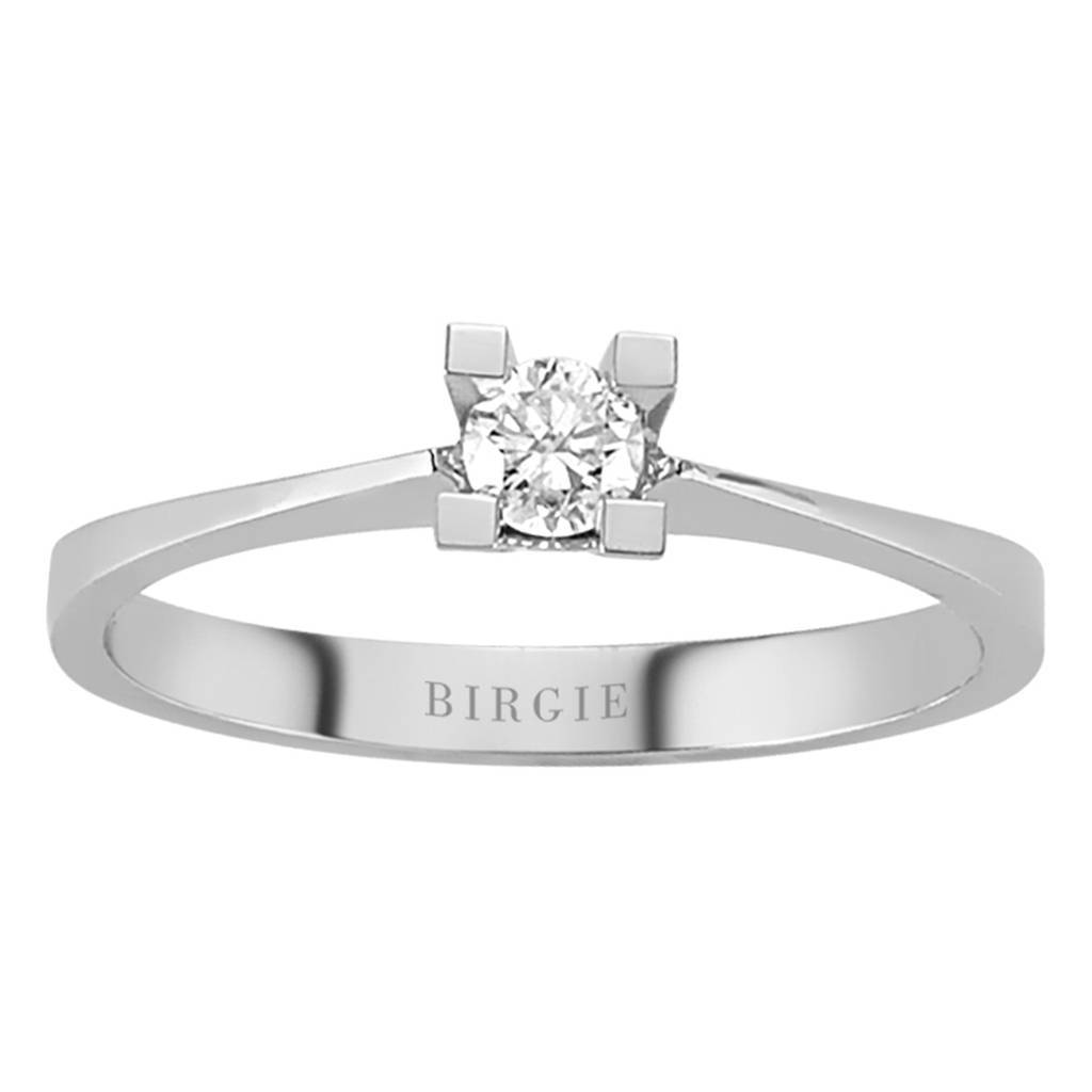 0.15 carat solitaire diamond ring