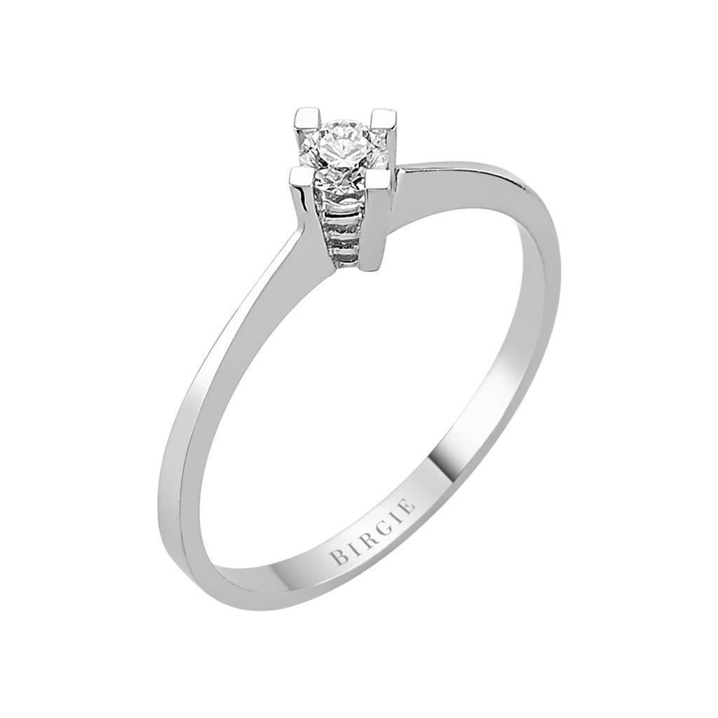 0.15 carat solitaire diamond ring