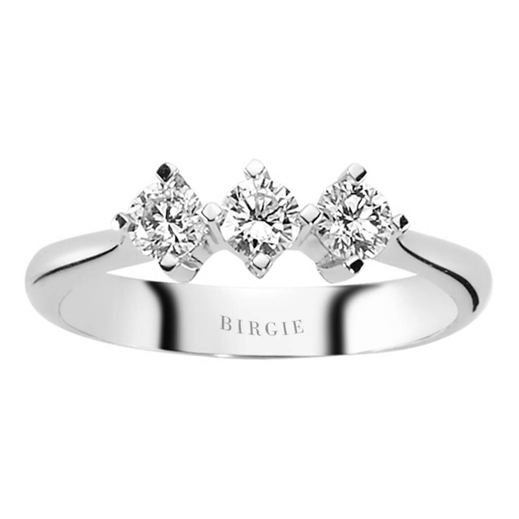 0.53 Carat Diamond Trilogy Ring