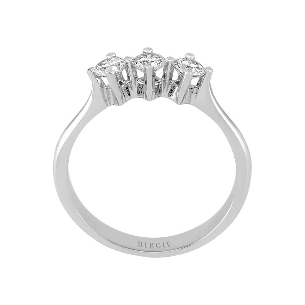 0.53 Carat Diamond Trilogy Ring