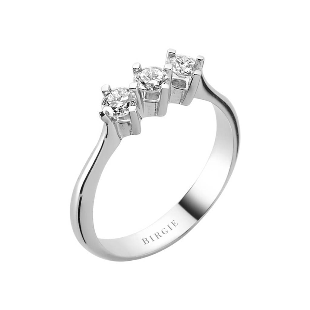 0.53 Carat Diamond Trilogy Ring