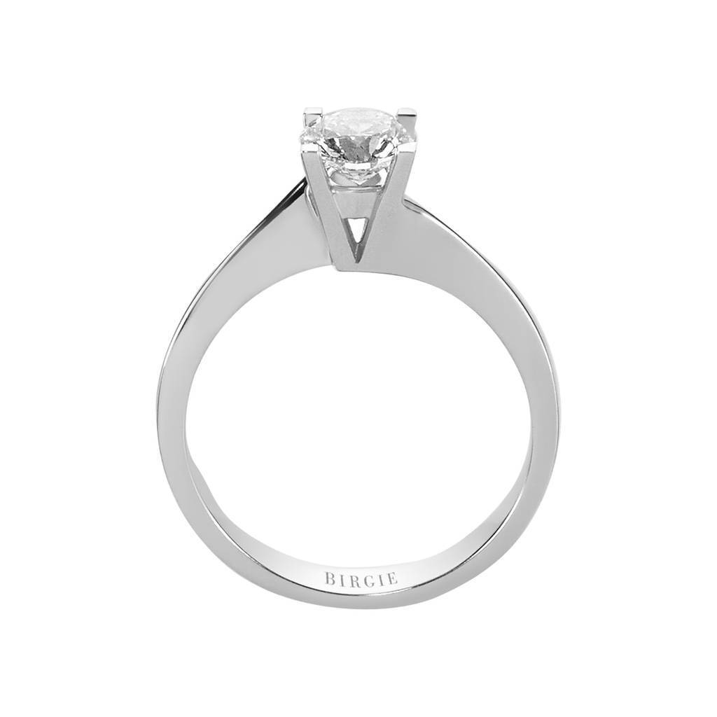 Bague solitaire diamant 0,70 carat