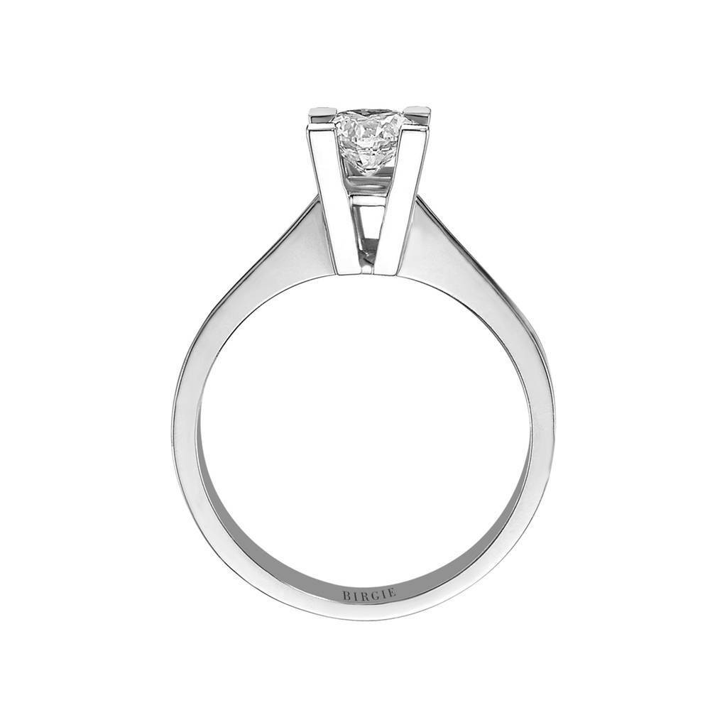 Bague solitaire diamant 0,61 carat