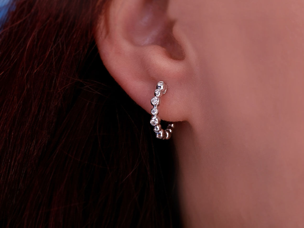 Collier de perles de diamant