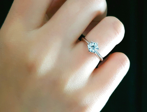 0.85 Carat Diamant Solitaire Ring