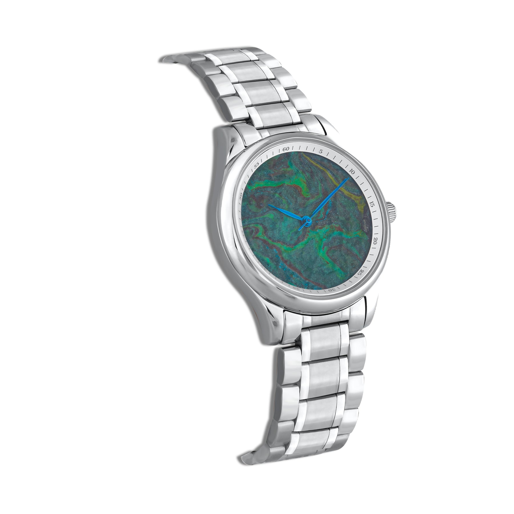 Green Abstract Watch for Women