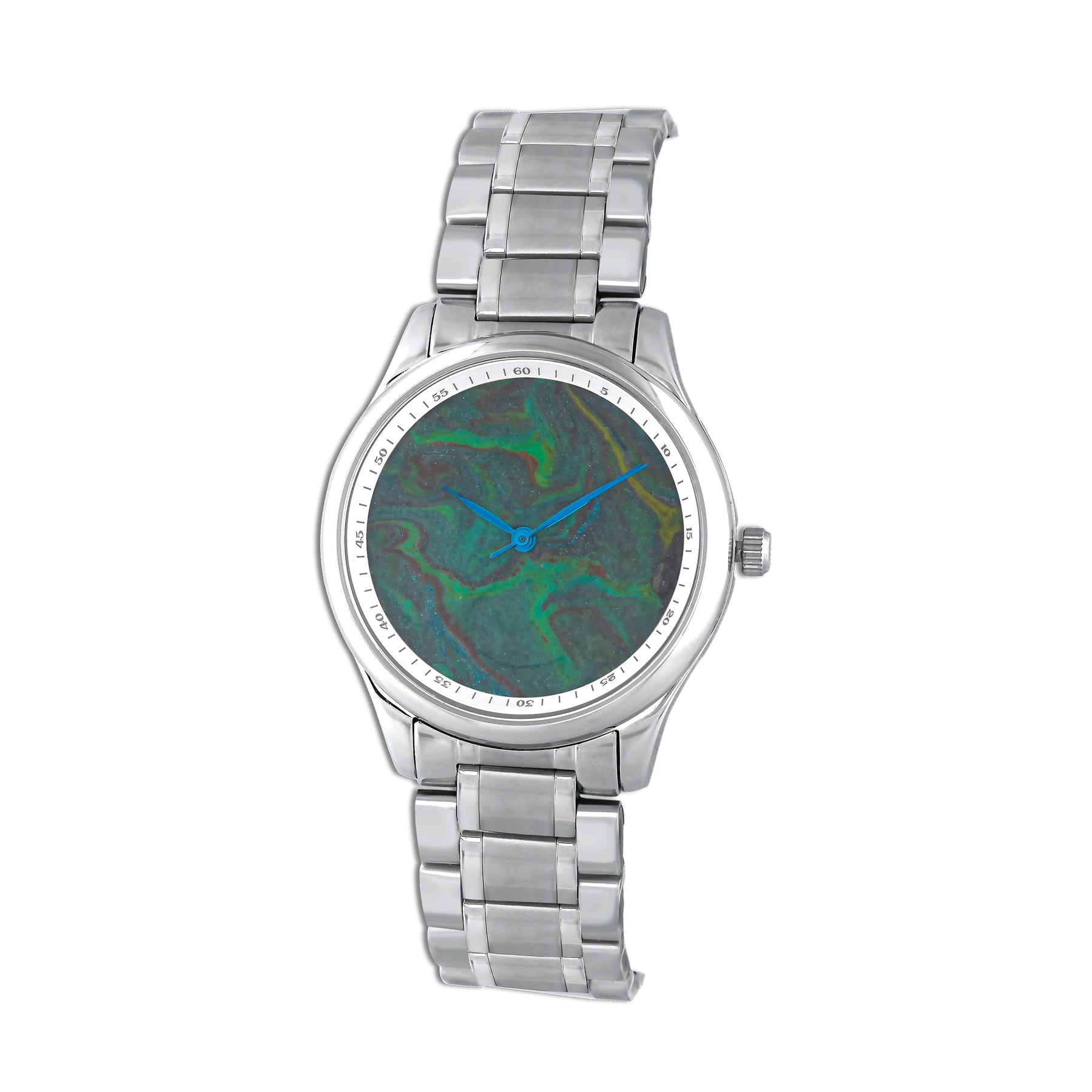 Green Abstract Watch for Women