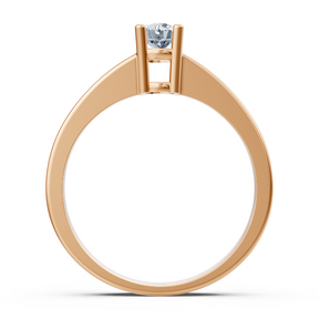 Birgie Diamant Solitärring in Roségold