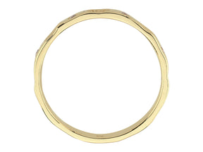 Diamantring aus 14K Gold mit 0,03 Karat