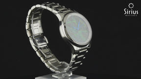 Green Abstract Watch for Women