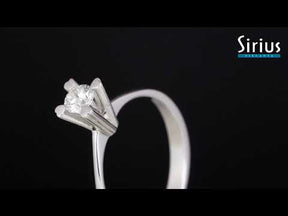 0.26 Carat Diamant Solitaire Ring