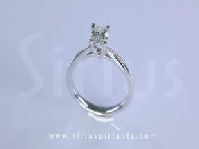 0.79 Carat Diamond Solitaire Ring