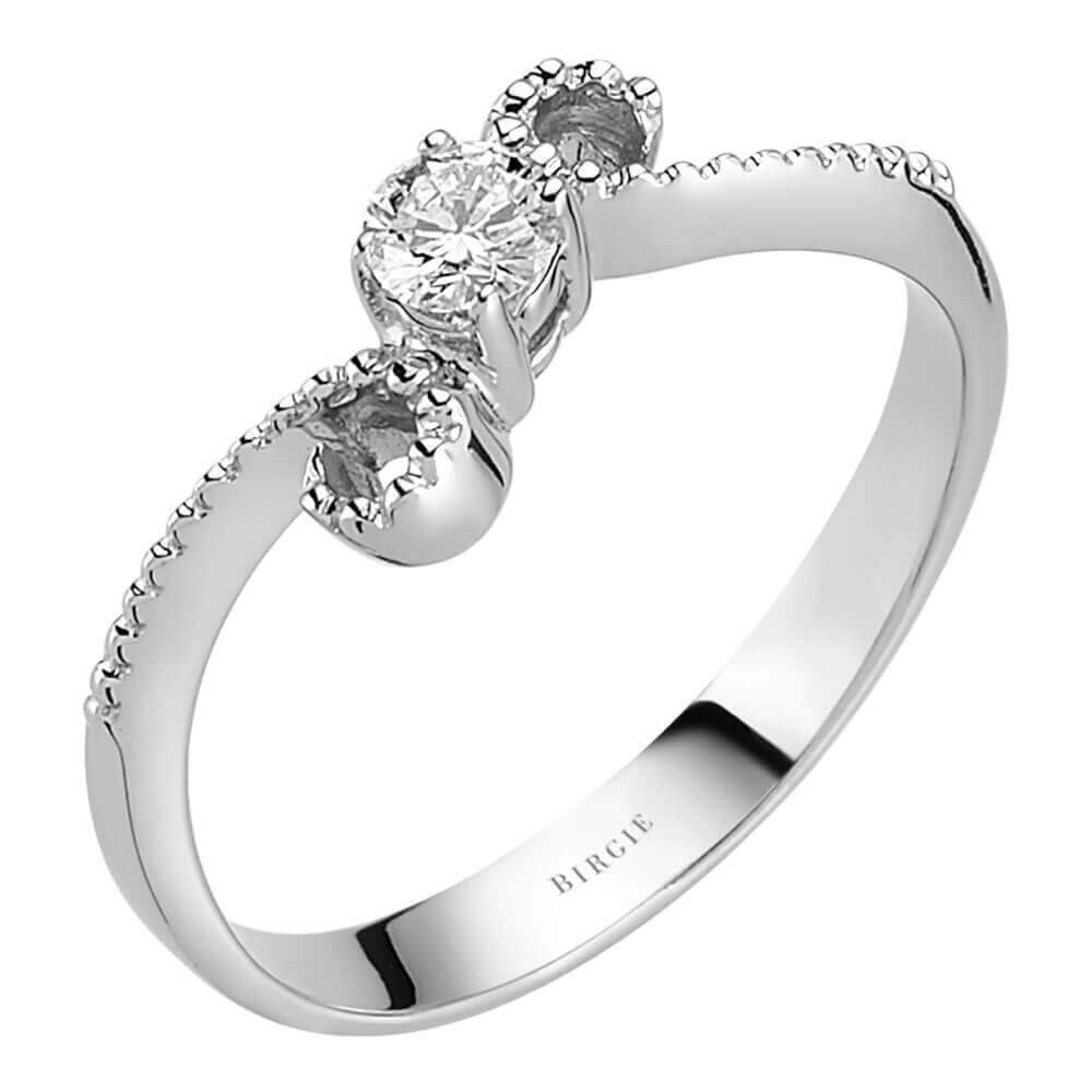 0.17 Carat Diamant Solitär Ring