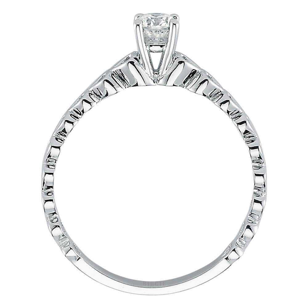 Bague solitaire diamant 0,25 carat