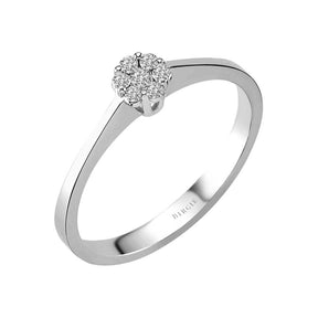 0.30 Carat Diamant Solitaire Effekt Ring