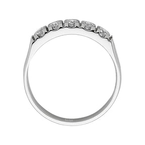 0.43 Carat Diamond 5 Stone Engagement Ring