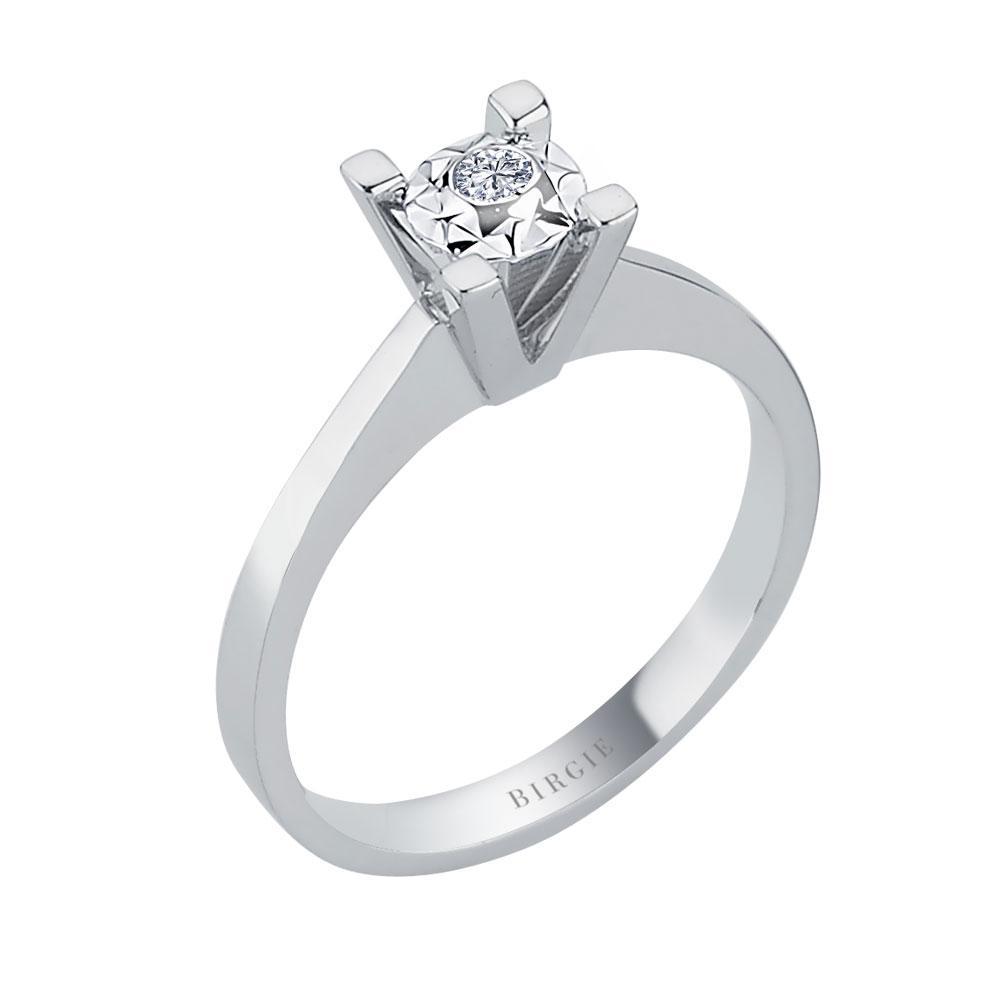 Bague solitaire diamant d'apparence 0,50 carat