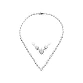 4.04 Carat Diamond Tennis Necklace