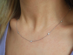 Verkettete Diamant Collier