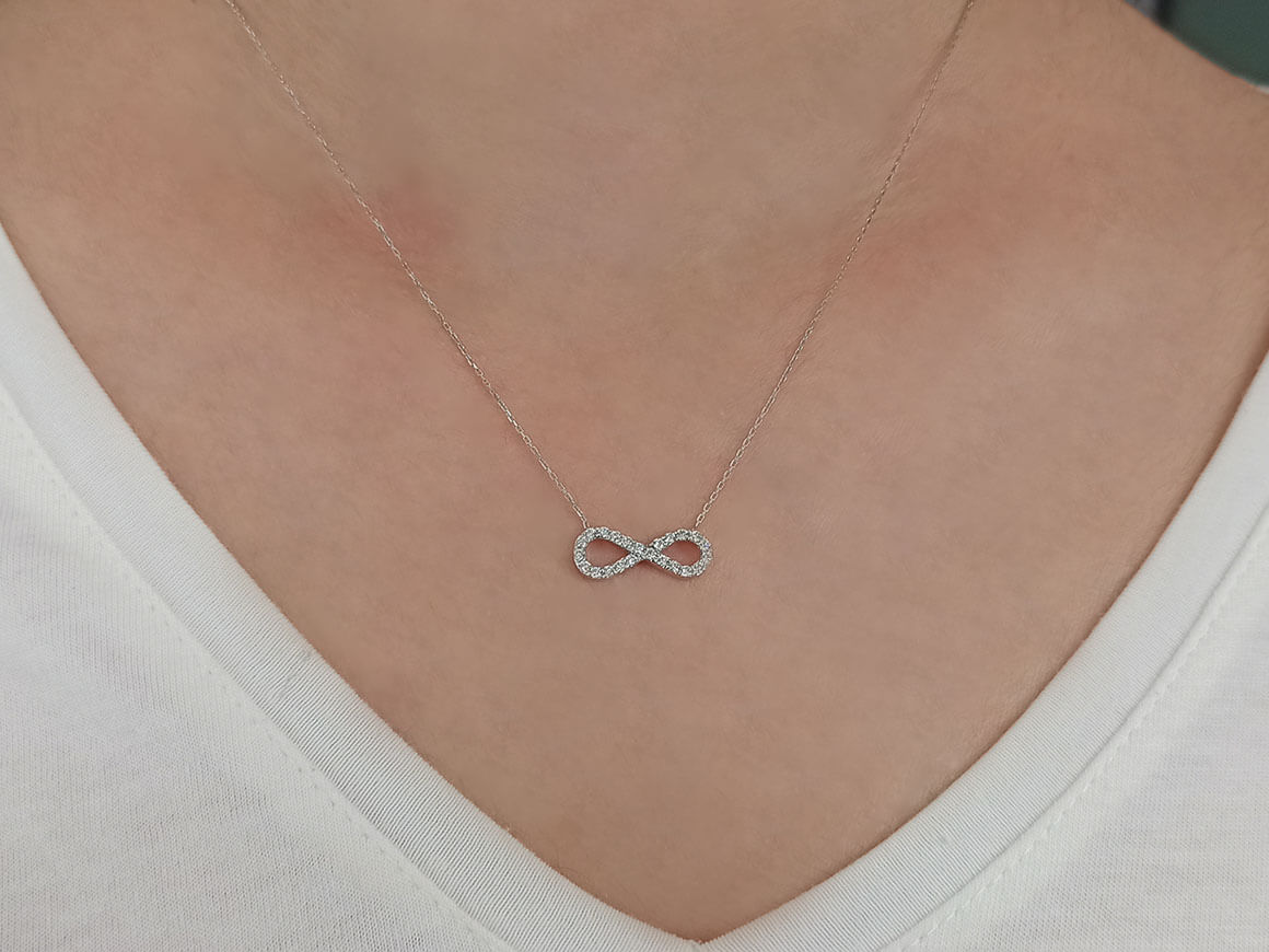 Diamond Infinity Collier