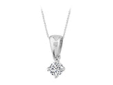 0.23 Carat Diamant Collier