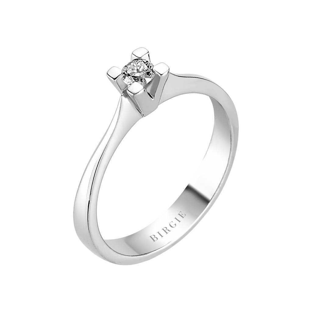 0.17 Carat Diamant Solitär Ring