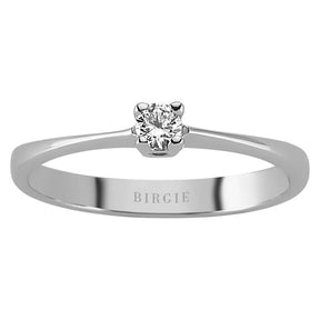 0.10 Carat Diamant Solitär Ring