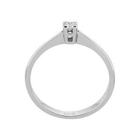 0.10 Carat Diamant Solitär Ring