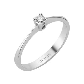 0.10 Carat Diamant Solitär Ring