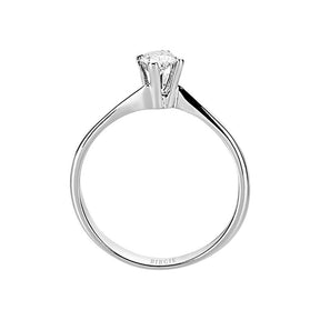 0.24 Carat Diamant Solitär Ring