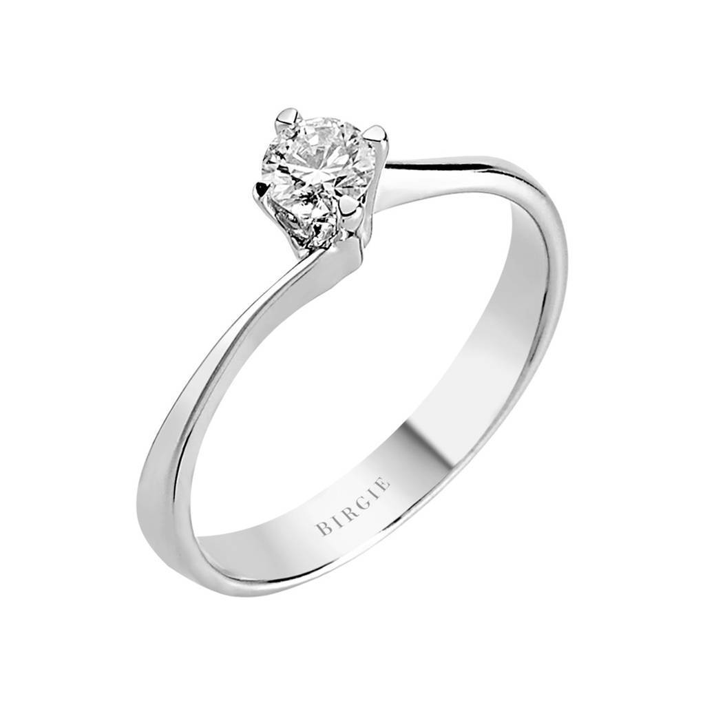 0.24 Carat Diamant Solitär Ring