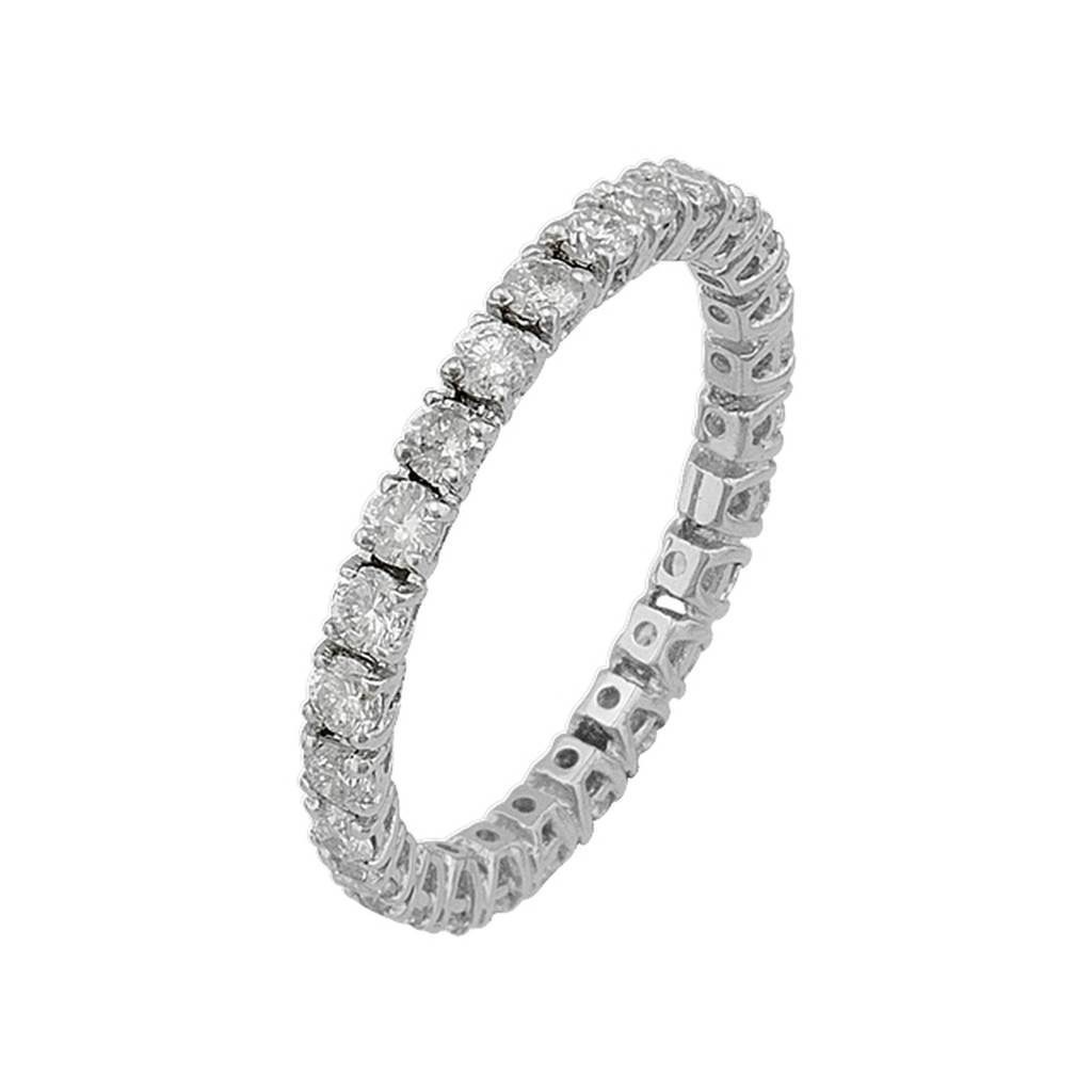 1.06 Carat Diamant Rundum Allianz