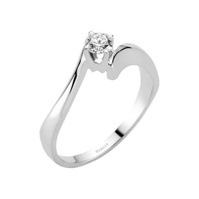 0.24 Carat Diamant Solitär Ring