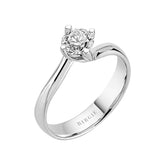 0.70 Carat Diamant Solitär Ring