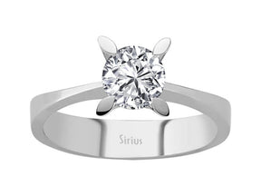 0.80 Carat Diamant Solitär Ring