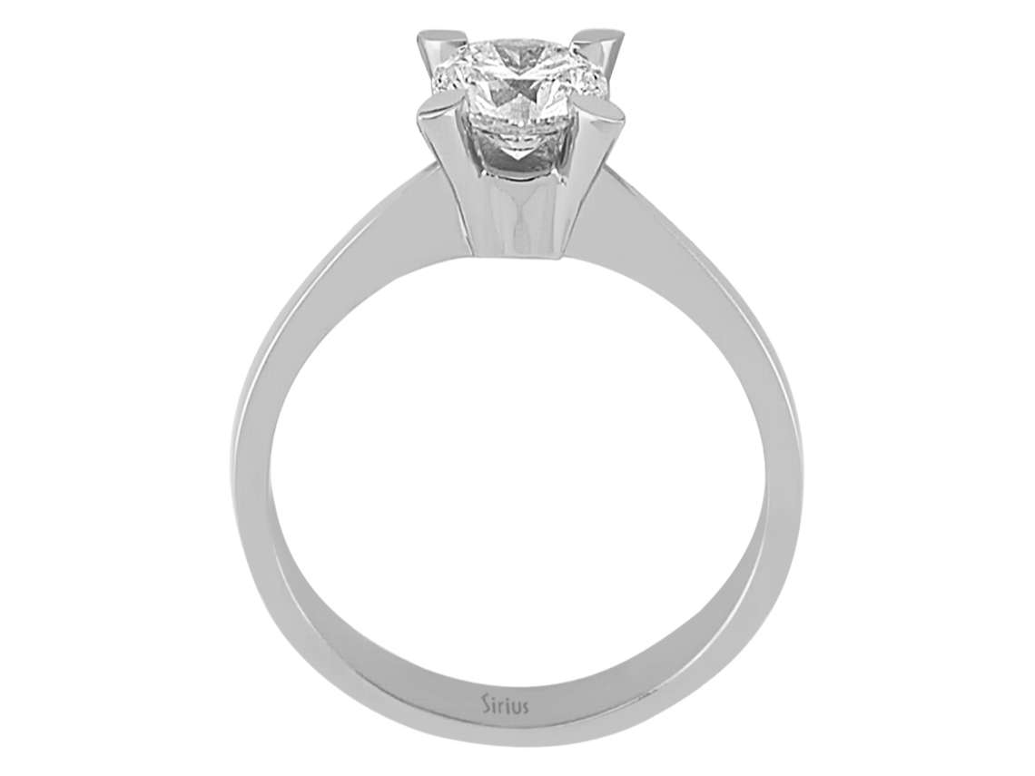 0.80 Carat Diamant Solitär Ring