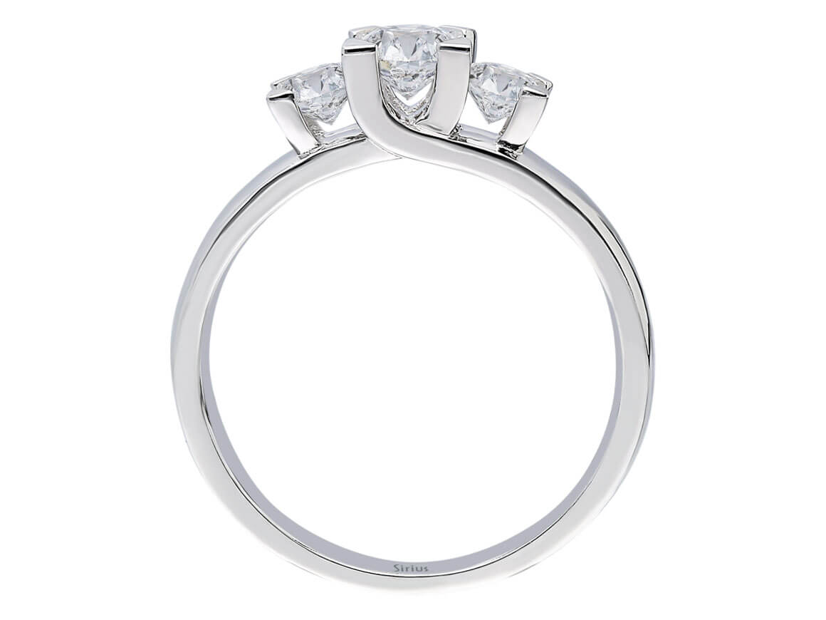 0.75 Carat Diamant Tria Ring